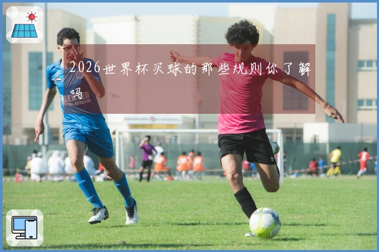 2026世界杯买球的那些规则你了解吗